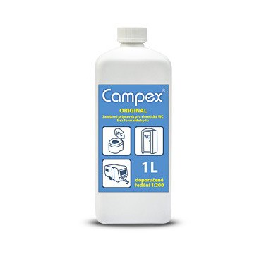 Campex Originál 1l do chem. toalet | Náplně do chemických WC Campex Originál 1l do chem. toalet | Náplně do chemických WC